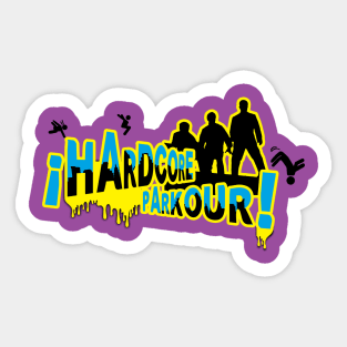 Hardcore Parkour! Sticker